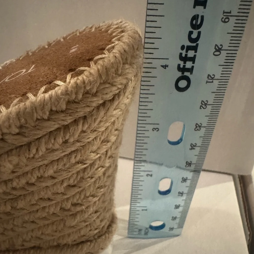 TOMS Monica Espadrille Wedge Sandal (NWOT)